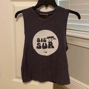 Big Sur DarLove Jones Gray Tank